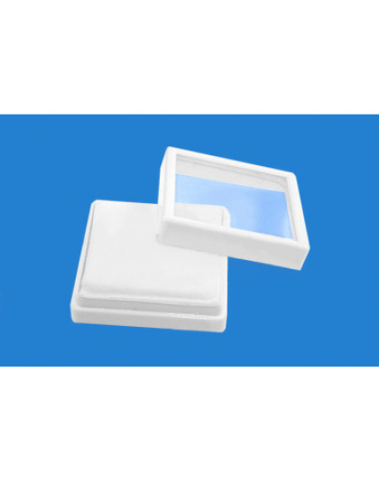 Caixa de Plástico com Vidro Caixa de Plástico com Vidro