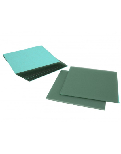 Folhas Cera Verde 100 x 100 mm Folhas Cera Verde 100 x 100 mm