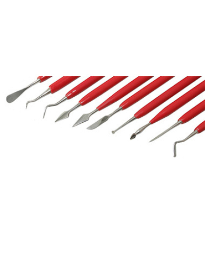 Set of 10 Wax Spatulas Set of 10 Wax Spatulas