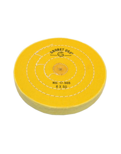 Roda Algodão Amarelo Grobet 150/50 Roda Algodão Amarelo Grobet 150/50