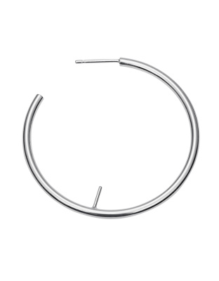 Argolas Finas 40 mm com Espigão Interno