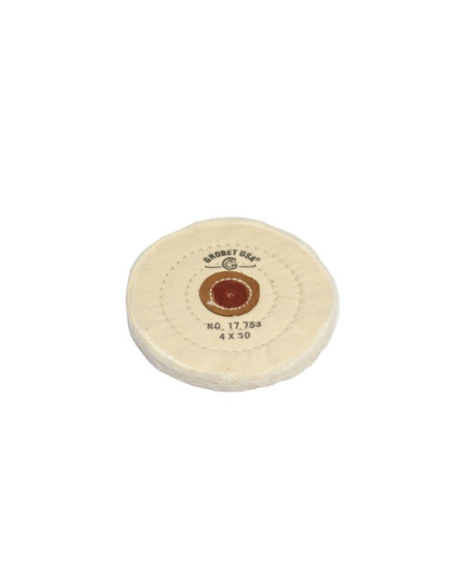 Disco Grobet Algodão Branco 100mm 30 Folhas Disco Grobet Algodão Branco 100mm 30 Folhas