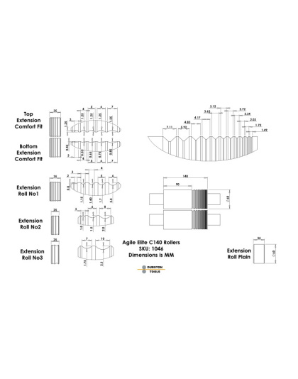 Laminador Durston Agile Elite C140 RE Chapa/Fio/Meia Cana Laminador Durston Agile Elite C140 RE Chapa/Fio/Meia Cana
