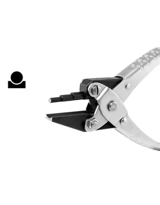 Alicate Paralelo 3 Redondos e Côncavo