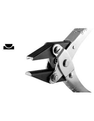 Alicate Paralelo Meia Cana e Côncavo