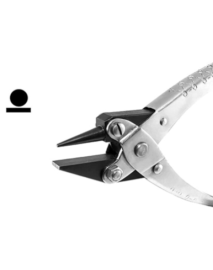 Alicate Paralelo Plano e Redondo