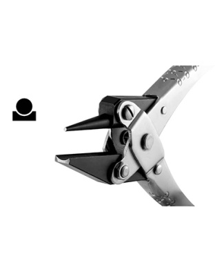 Alicate Paralelo Redondo e Côncavo