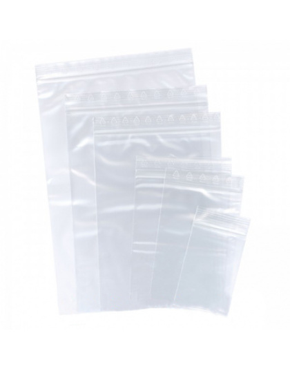 Sacos Ziplock Transparente 0,050 mm