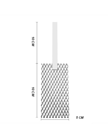 Ânodo Titânio Platinado 20x5 cm