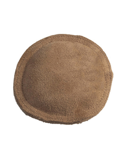 Almofada Couro Preenchida com Areia