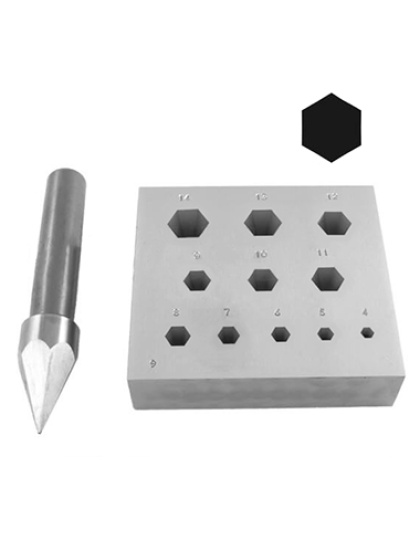 Matriz para Virolas Hexagonais