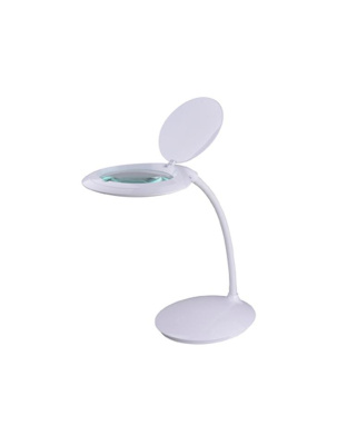 Candeeiro Mesa com Lupa 5 Dioptrias 60 LEDS 14W