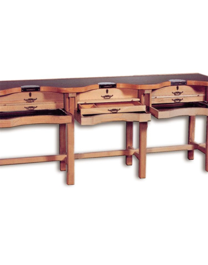 Three-station Jewellers Workbench 