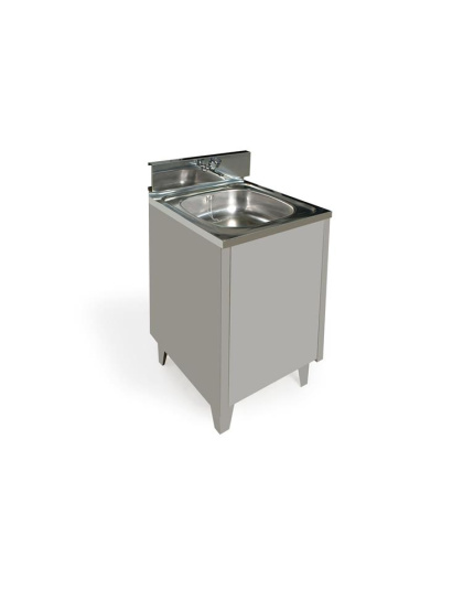 Lavatório Aço Inox 1 Torneira