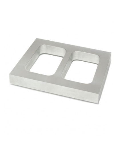 Marco Alumínio Duplo Grobet