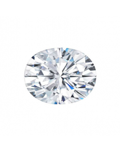 Zircónia Branca Oval 6A