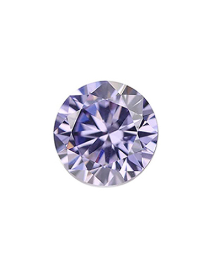 Zircónia Lavanda Redonda