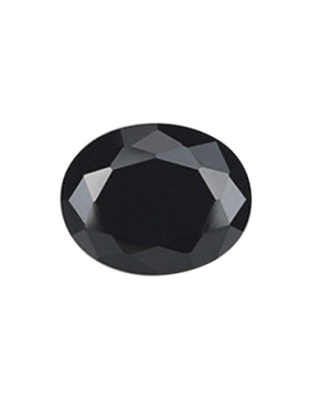 Zircónia Preta Oval