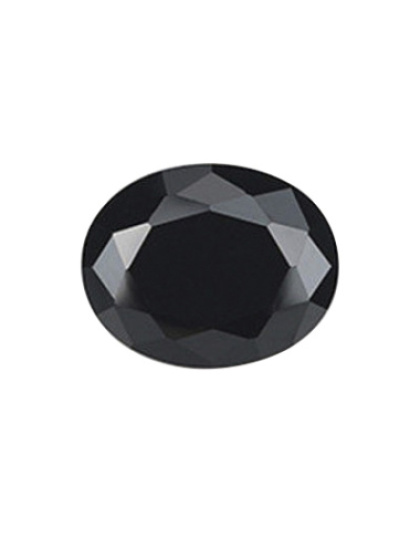 Zircónia Preta Oval