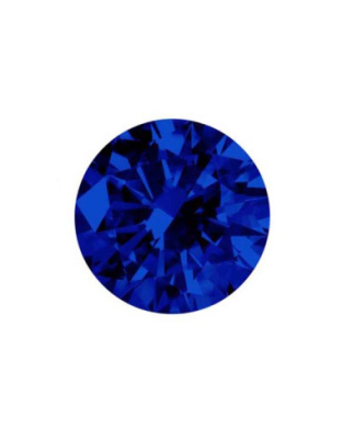 Safira Azul Redonda