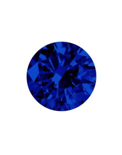 Safira Azul Redonda