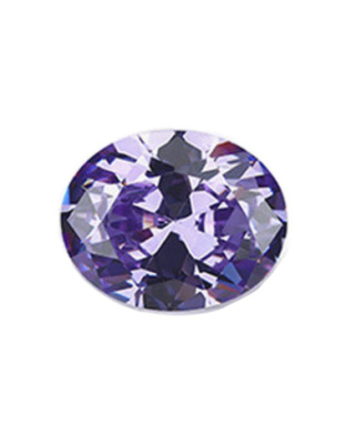 Zircónia Lavanda Oval