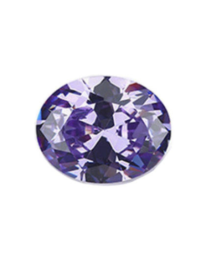 Zircónia Lavanda Oval