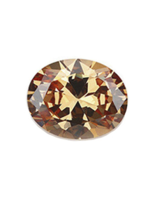 Zircónia Champagne Oval