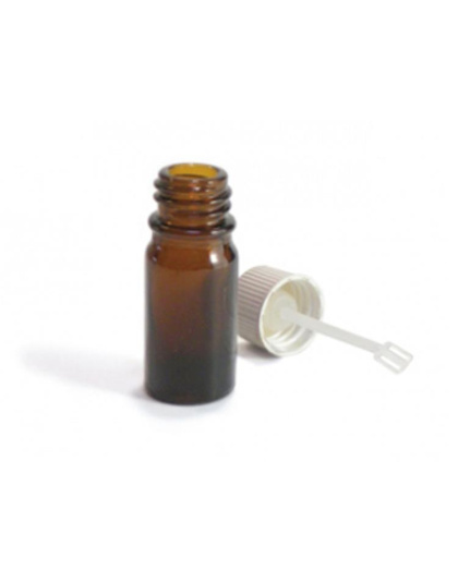 Black Glass Bottle w/ Spatula