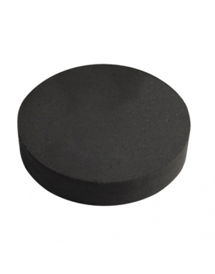 Placa Carvão Redonda