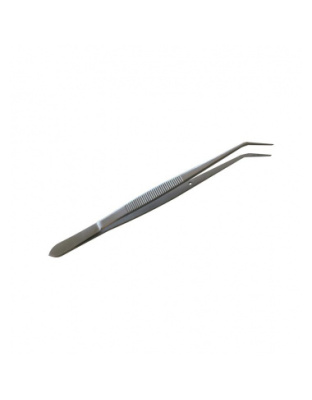 Pinça Aço Inox Curva 16 cm