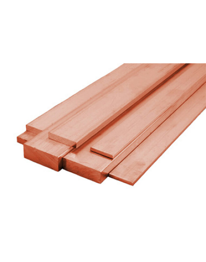 Rectangular Copper Bars 500 mm