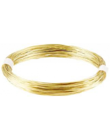 Fio Latão Redondo 0,6 mm 10m