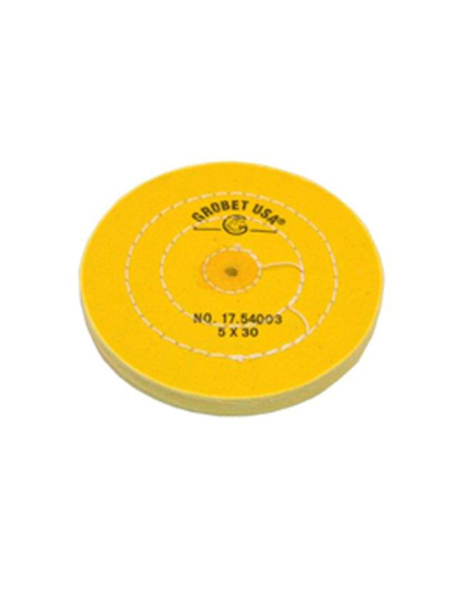 Roda Algodão Amarelo Grobet 125/30