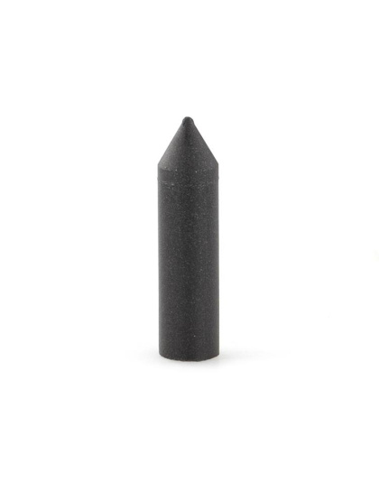 Ponta Silicone Preto 6x24 mm Médio