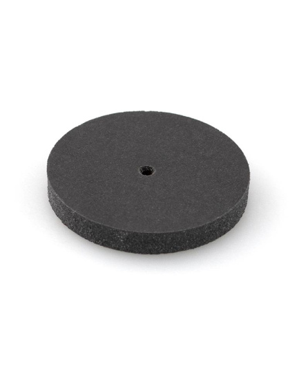 Black Silicone Disc 22 x 3 mm Medium