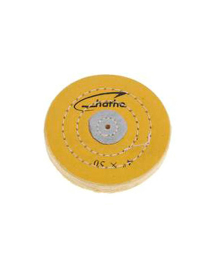 Disco Algodão Amarelo 100X15 mm