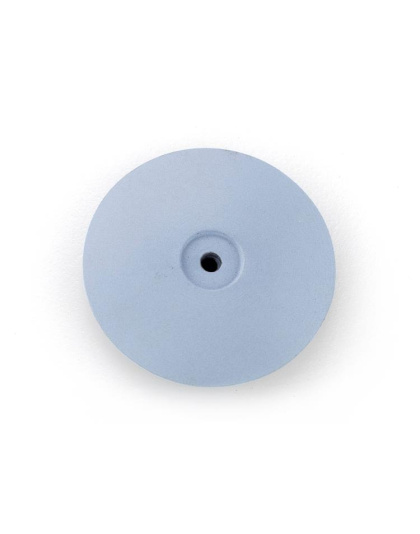 Lentilha Silicone 22x4 mm Azul Fino