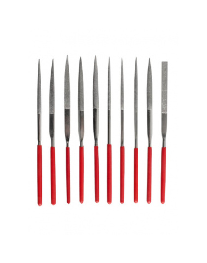 10 Diamond Needle Files 140 mm