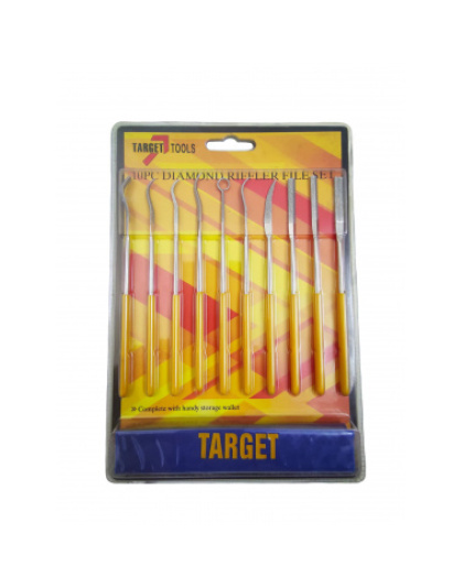 10 Piece Rifler File Set