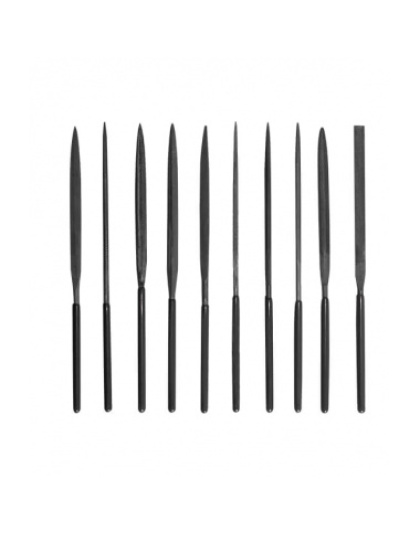 Set of 10 Needle Files 160 mm