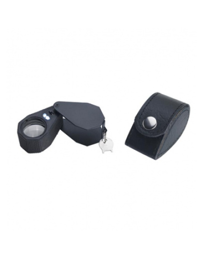 Lupa 10X com LED 18MM