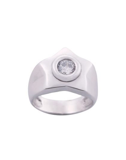 Anel Estrela com Pedra