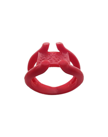 Anel com Pedra Retangular