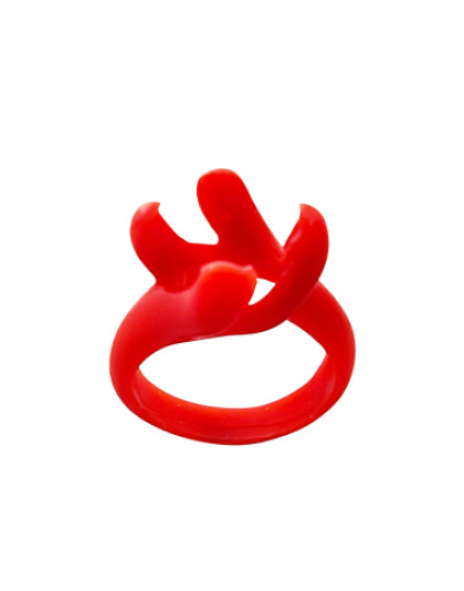 Anel Solitário Grande com 4 Garras