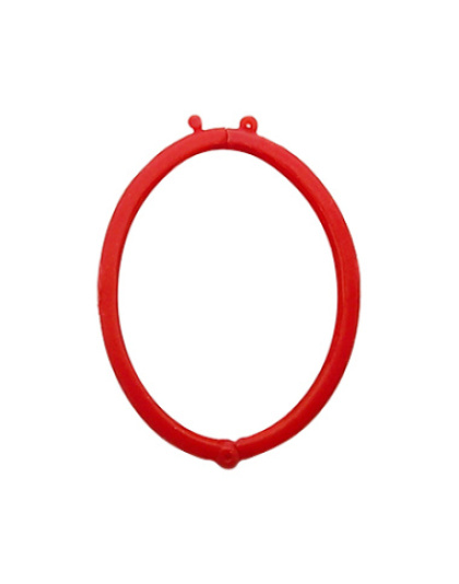 Fecho de Colar Oval Liso XXL