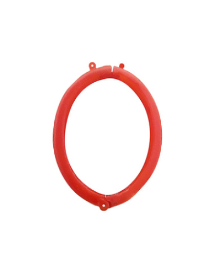 Fecho de Colar Liso Oval Médio