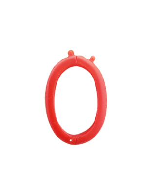 Fecho de Colar Oval Pequeno e Liso