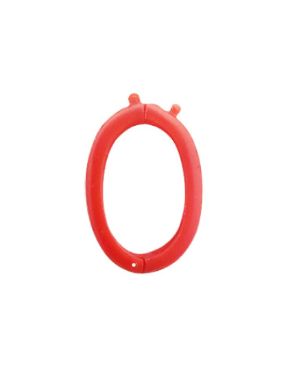 Fecho de Colar Oval Pequeno e Liso