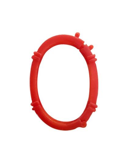 Fecho de Colar Oval 2 Riscos